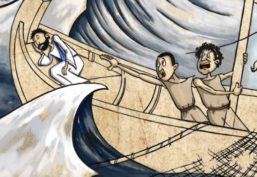 Painted Bible Stories - The Storm Rages Vorschau